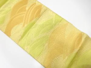 アンティーク　荒波模様織出し袋帯（材料）